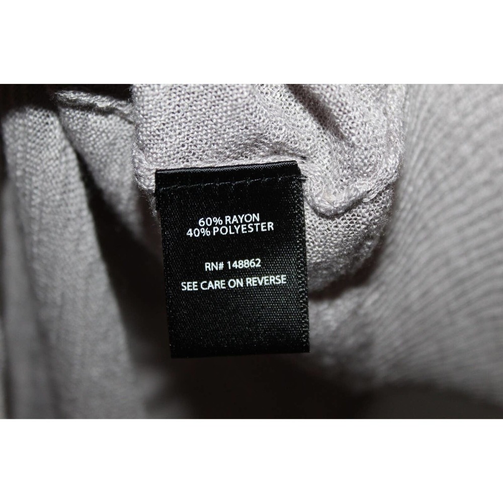 NWT Torrid Slub Cardigan Drape Front Lightweight Gray Women's Size 4 4X H14717 - Picture 10 of 11